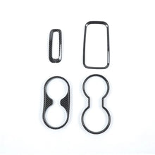 For 2011–2018 Jeep Wrangler JK & JKU – Front & Rear Water Cup Holder & Gear Shift Transfer Bezel Trim RT-TCZ