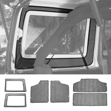 For 2012-2018 Jeep Wrangler JK Hardtop & Tailgate Window Headliner Heat Sound Insulation RT-TCZ