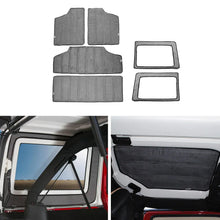 For 2012-2018 Jeep Wrangler JK Hardtop & Tailgate Window Headliner Heat Sound Insulation RT-TCZ