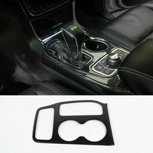 For 2014-2016 Jeep Grand Cherokee WK2 Center Gear Shift Panel Cover Trim Carbon Fiber RT-TCZ