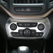 For 2014-2018 Jeep Cherokee Central Air Conditioner Switch Panel Trim Cover Silver RT-TCZ