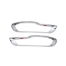 For 2014-2018 Jeep Cherokee Rear Bumper Fog lamp Light Bezels Trim Chrome RT-TCZ