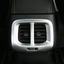 For 2014-2018 Jeep Cherokee Rear Seat Air Vent Outlet Cover Trim Frame Silver RT-TCZ