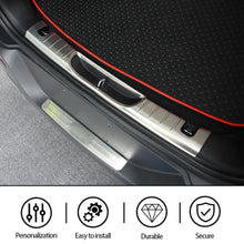 For 2014-2018 Jeep Cherokee Stainless Rear Bumper Protector Guard Scuff Plate Pedal RT-TCZ