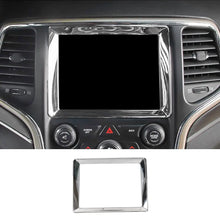 For 2014-2018 Jeep Grand Cherokee 8.4inch Front Center Console GPS Decoration Frame Trim RT-TCZ