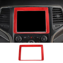 For 2014-2018 Jeep Grand Cherokee 8.4inch Front Center Console GPS Decoration Frame Trim RT-TCZ