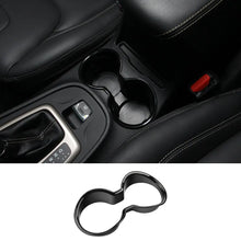 For 2014-2019 Jeep Cherokee Central Water Cup Holder Ring Decor Cover Trim RT-TCZ