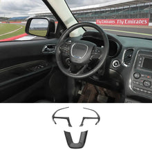 For 2014-2020 Jeep Grand Cherokee SRT8 Steering Wheel Trim Cover 3pcs RT-TCZ