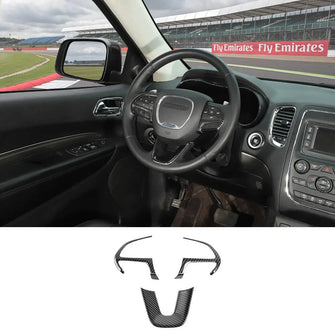 For 2014-2020 Jeep Grand Cherokee SRT8 Steering Wheel Trim Cover 3pcs RT-TCZ