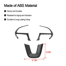 For 2014-2020 Jeep Grand Cherokee SRT8 Steering Wheel Trim Cover 3pcs RT-TCZ