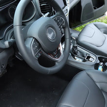 For 2014-2021 Jeep Grand Cherokee WK2/ 2014+ Cherokee Steering Wheel U-shaped Cover Trim RT-TCZ