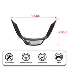 For 2014-2021 Jeep Grand Cherokee WK2/ 2014+ Cherokee Steering Wheel U-shaped Cover Trim RT-TCZ