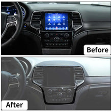 For 2014-2021 Jeep Grand Cherokee WK2 Central Control Navigation Frame Cover Trim RT-TCZ