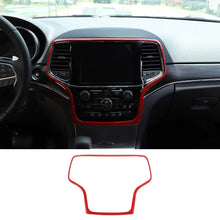 For 2014-2021 Jeep Grand Cherokee WK2 Central Control Navigation Frame Cover Trim RT-TCZ