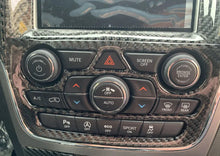 For 2014-2021 Jeep Grand Cherokee WK2 Central Control Navigation Trim Carbon Fiber RT-TCZ