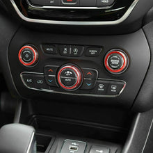 For 2014-2021 Jeep Grand Cherokee WK2 Interior Air Conditioner Trim Cover Audio Switch Knob RT-TCZ