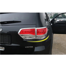For 2014-2021 Jeep Grand Cherokee WK2 Rear Tail Light Lamp Bezels Trim Frame 4PCS RT-TCZ