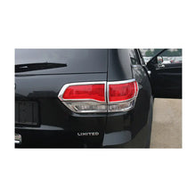 For 2014-2021 Jeep Grand Cherokee WK2 Rear Tail Light Lamp Bezels Trim Frame 4PCS RT-TCZ