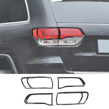 For 2014-2021 Jeep Grand Cherokee WK2 Rear Tail Light Lamp Bezels Trim Frame 4PCS RT-TCZ