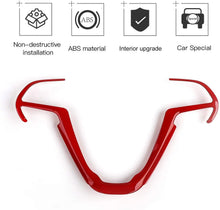 For 2014-2021 Jeep Grand Cherokee WK2 & 2014+ Cherokee Steering Wheel Trim Cover RT-TCZ