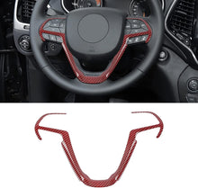 For 2014-2021 Jeep Grand Cherokee WK2 & 2014+ Cherokee Steering Wheel Trim Cover RT-TCZ