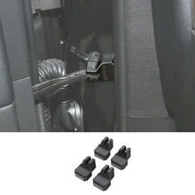 For 2014+ Jeep Cherokee 4x Door Stopper Limit Cover Trim Black RT-TCZ