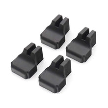 For 2014+ Jeep Cherokee 4x Door Stopper Limit Cover Trim Black RT-TCZ