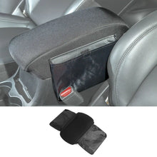For 2014+ Jeep Cherokee Black Center Console Armrest Box Cover Pad w/ bags RT-TCZ