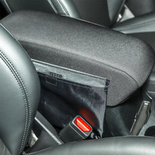 For 2014+ Jeep Cherokee Black Center Console Armrest Box Cover Pad w/ bags RT-TCZ