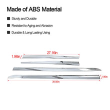 For 2014+ Jeep Cherokee Body Side Door Molding Strip Trim RT-TCZ