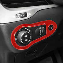 For 2014+ Jeep Cherokee Headlight Switch Panel Decor Frame Trim RT-TCZ