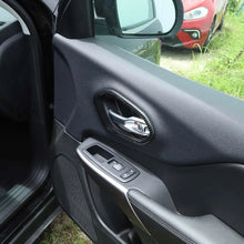 For 2014+ Jeep Cherokee Inner Door Handle Cover Bezel Trim 4PCS RT-TCZ