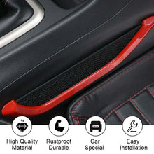 For 2014+ Jeep Cherokee Red Copilot Storage Net Pocket Trim Strip Cover Decor RT-TCZ