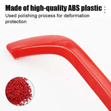 For 2014+ Jeep Cherokee Red Copilot Storage Net Pocket Trim Strip Cover Decor RT-TCZ