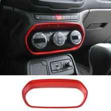For 2015-2017 Jeep Renegade Air Conditioner Adjust Switch Decor Frame Cover Trim RT-TCZ