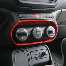 For 2015-2017 Jeep Renegade Air Conditioner Adjust Switch Decor Frame Cover Trim RT-TCZ