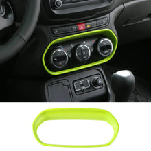 For 2015-2017 Jeep Renegade Air Conditioner Adjust Switch Decor Frame Cover Trim RT-TCZ