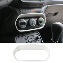 For 2015-2017 Jeep Renegade Air Conditioner Adjust Switch Decor Frame Cover Trim RT-TCZ