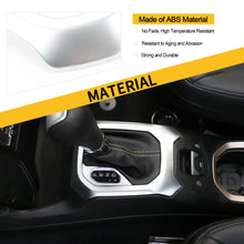 For 2015-2017 Jeep Renegade Central Gear Shift Panel Trim Cover Decor Frame RT-TCZ