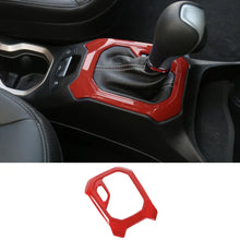For 2015-2017 Jeep Renegade Central Gear Shift Panel Trim Cover Decor Frame RT-TCZ