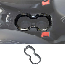 For 2015-2017 Jeep Renegade Interior Front Water Cup Holder Trim Cover Decor Ring RT-TCZ