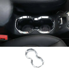 For 2015-2017 Jeep Renegade Interior Front Water Cup Holder Trim Cover Decor Ring RT-TCZ