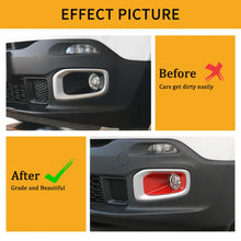 For 2015-2018 Jeep Renegade Front Fog Light Lamp Bezels Trim Frame RT-TCZ