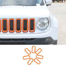 For 2015-2018 Jeep Renegade Front Grille Insert Grill Bezel Cover Trim Kit RT-TCZ