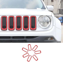 For 2015-2018 Jeep Renegade Front Grille Insert Grill Bezel Cover Trim Kit RT-TCZ
