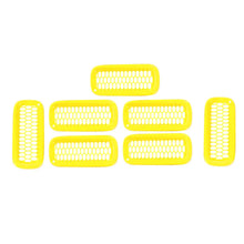 For 2015-2018 Jeep Renegade Front Grille Mesh ABS Insert Guard Cover Trim RT-TCZ