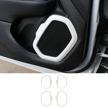 For 2015+ Jeep Renegade 4x Door Sound Speaker Audio Ring Cover Frame Trim RT-TCZ