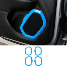 For 2015+ Jeep Renegade 4x Door Sound Speaker Audio Ring Cover Frame Trim RT-TCZ