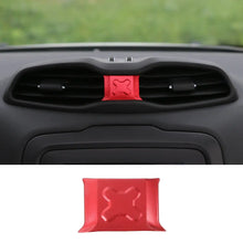 For 2015+ Jeep Renegade Central Air Outlet Vents Cover Trim Aluminum RT-TCZ