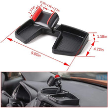 For 2015+ Jeep Renegade Dash Cell Phone Holder Mount Phone Stand Dashboard Storage Tray RT-TCZ